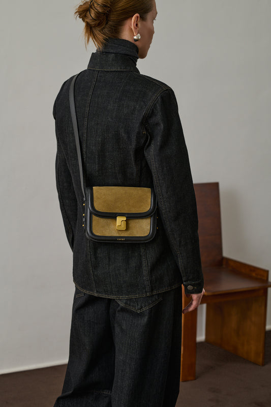 BOLSO BELLISSIMA MINI BRONCE