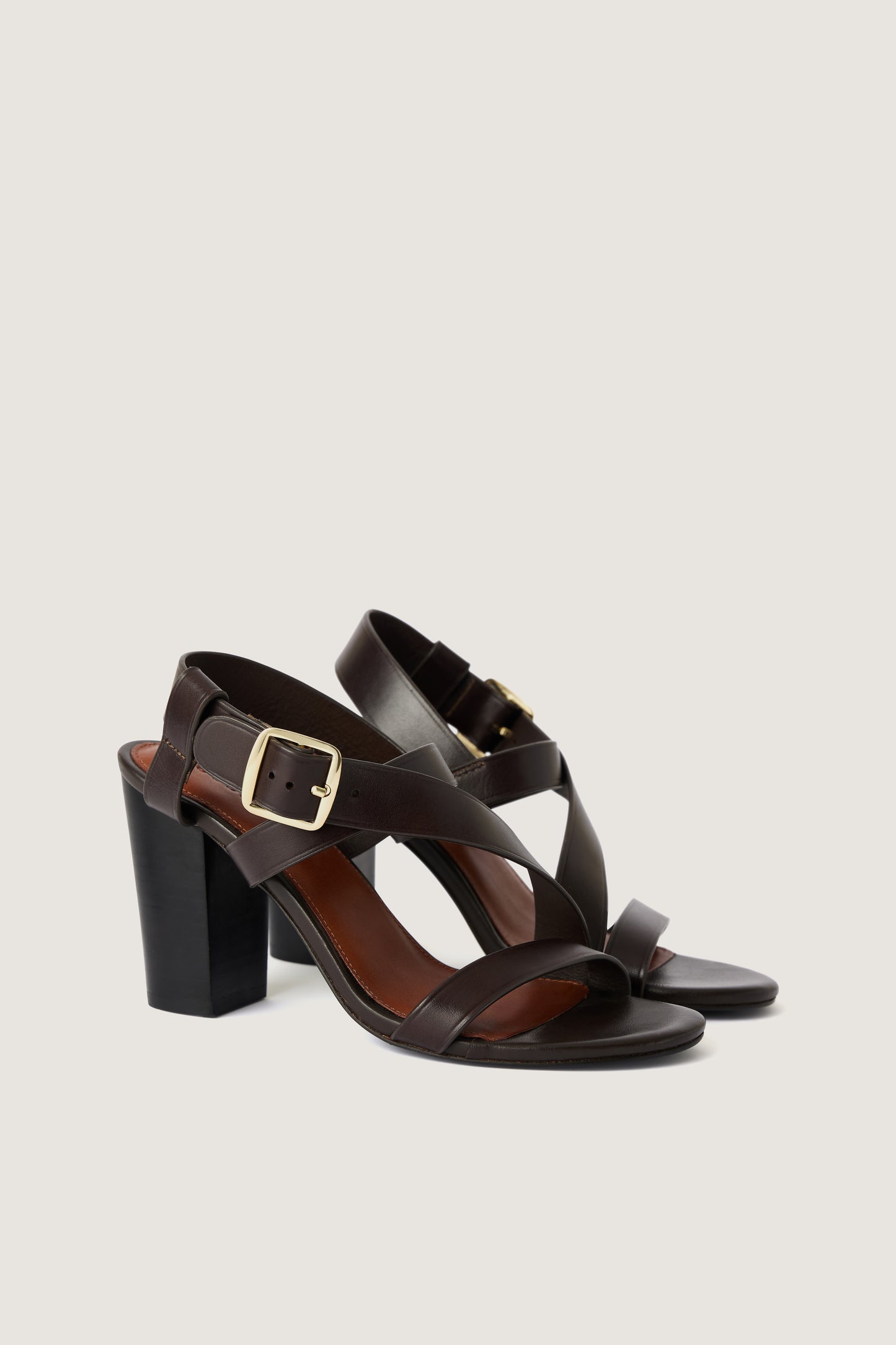 SANDALIAS PAOLINA MARRONES