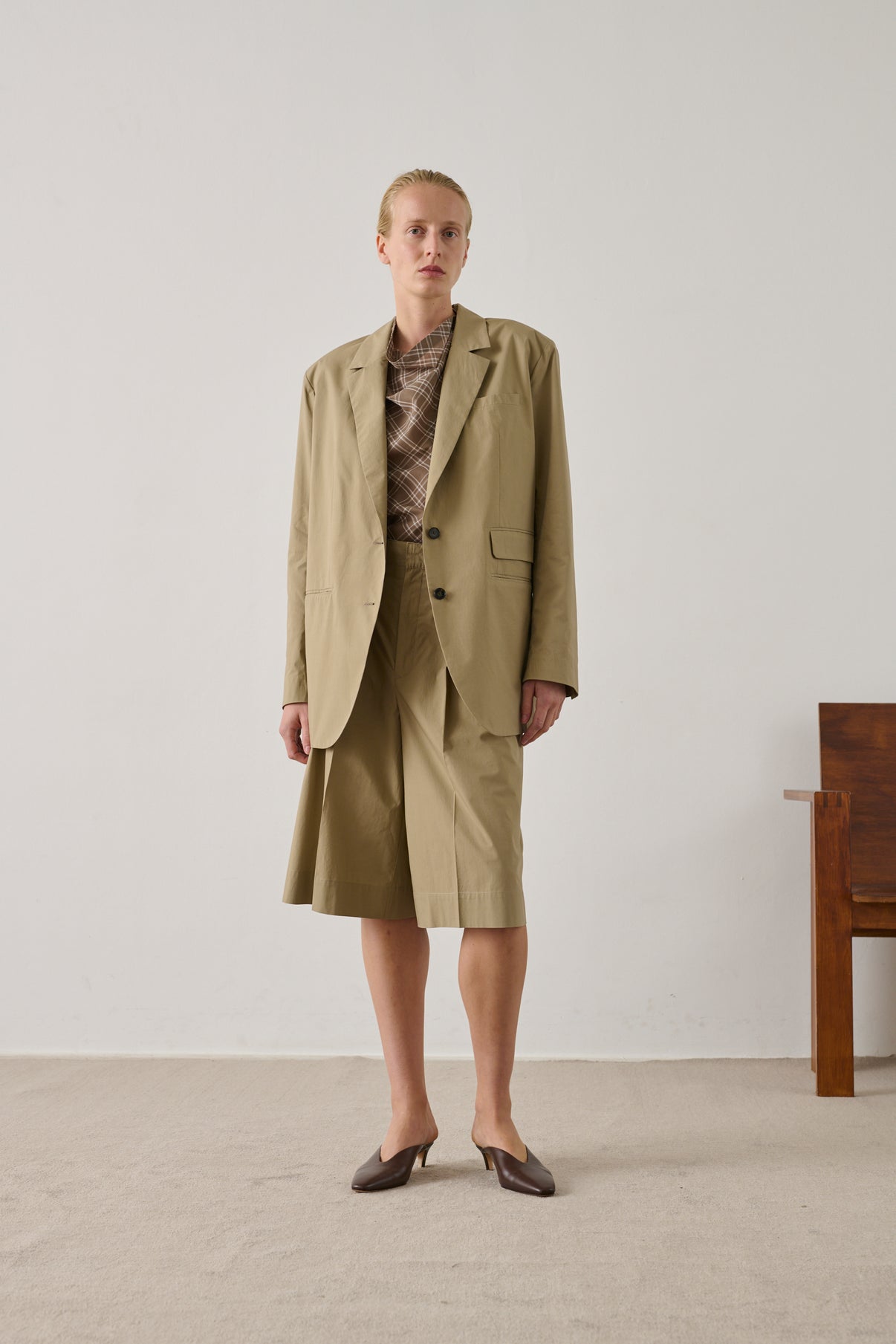 Veste Hesperides - Sable - Coton - Femme vue 1