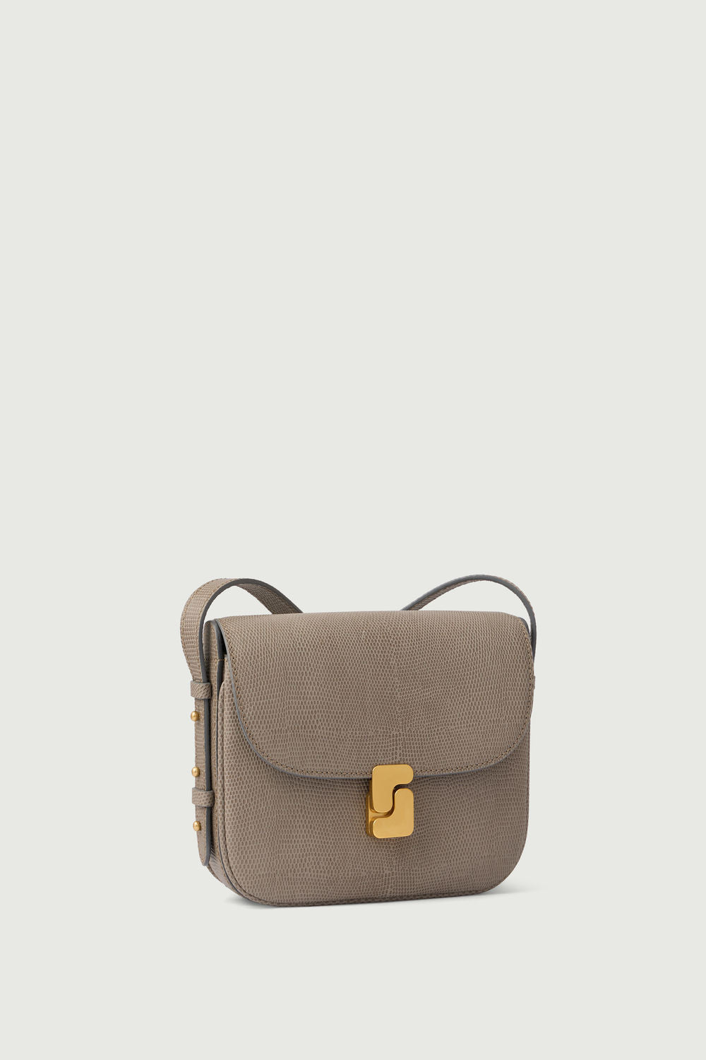 Sac Bellissima Mini - Gris - Cuir - Femme vue 4